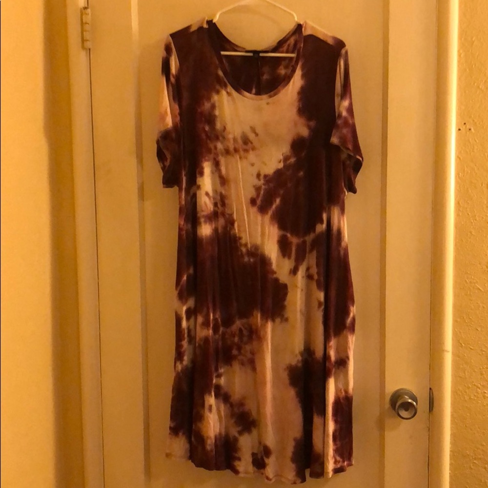 Tie Dye Swing Dress